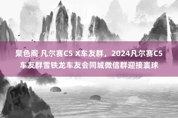 聚色阁 凡尔赛C5 X车友群，2024凡尔赛C5车友群雪铁龙车友会同城微信群迎接寰球